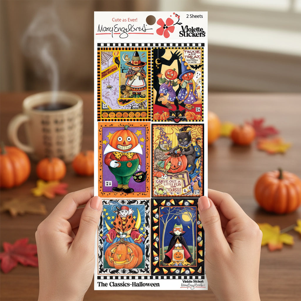 ME Classics Halloween Sticker Sheet