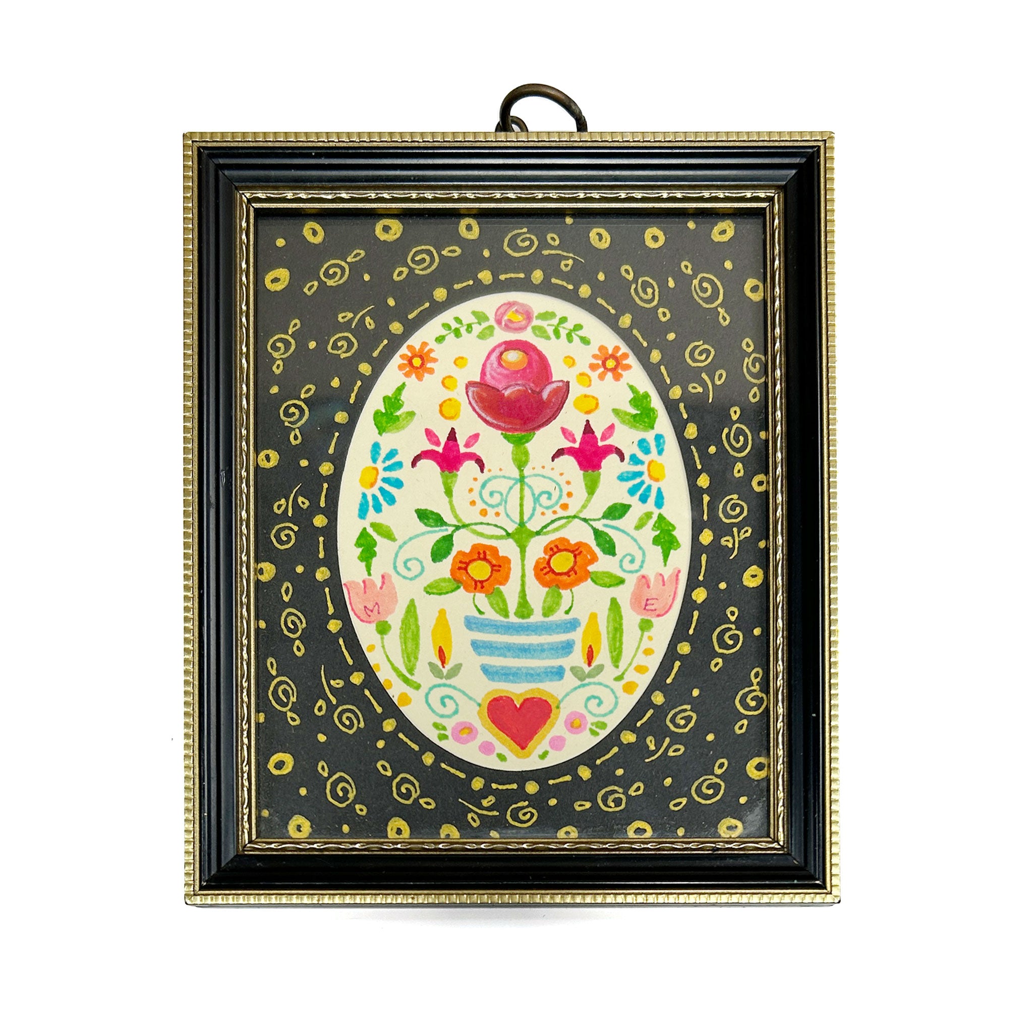 Heart In Bloom Framed Art