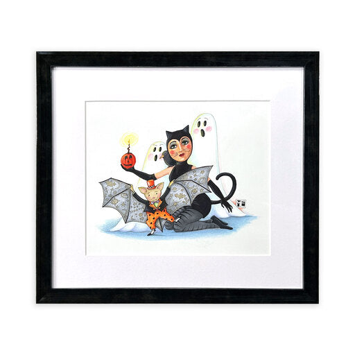 Ghouls Night Out Framed Art