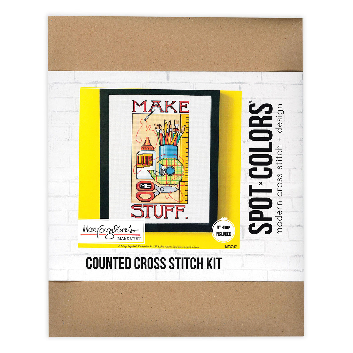 Make Stuff Cross Stitch Kit