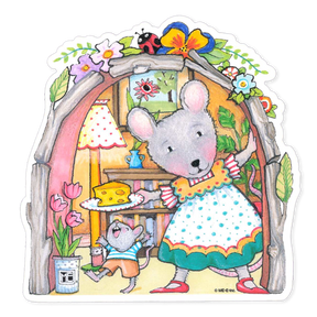 Mouse House Wall Decals