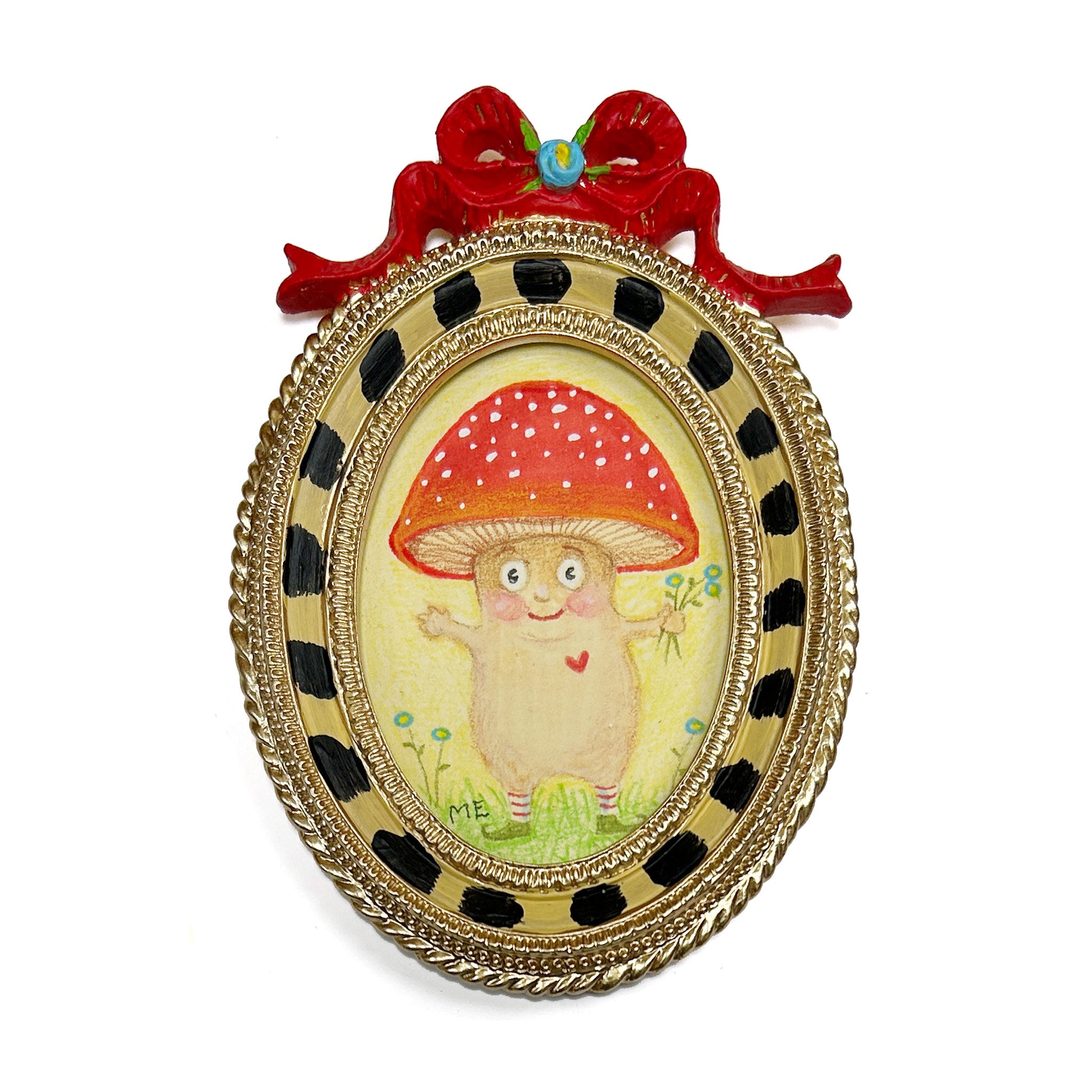 Mushroom Mike Framed Art