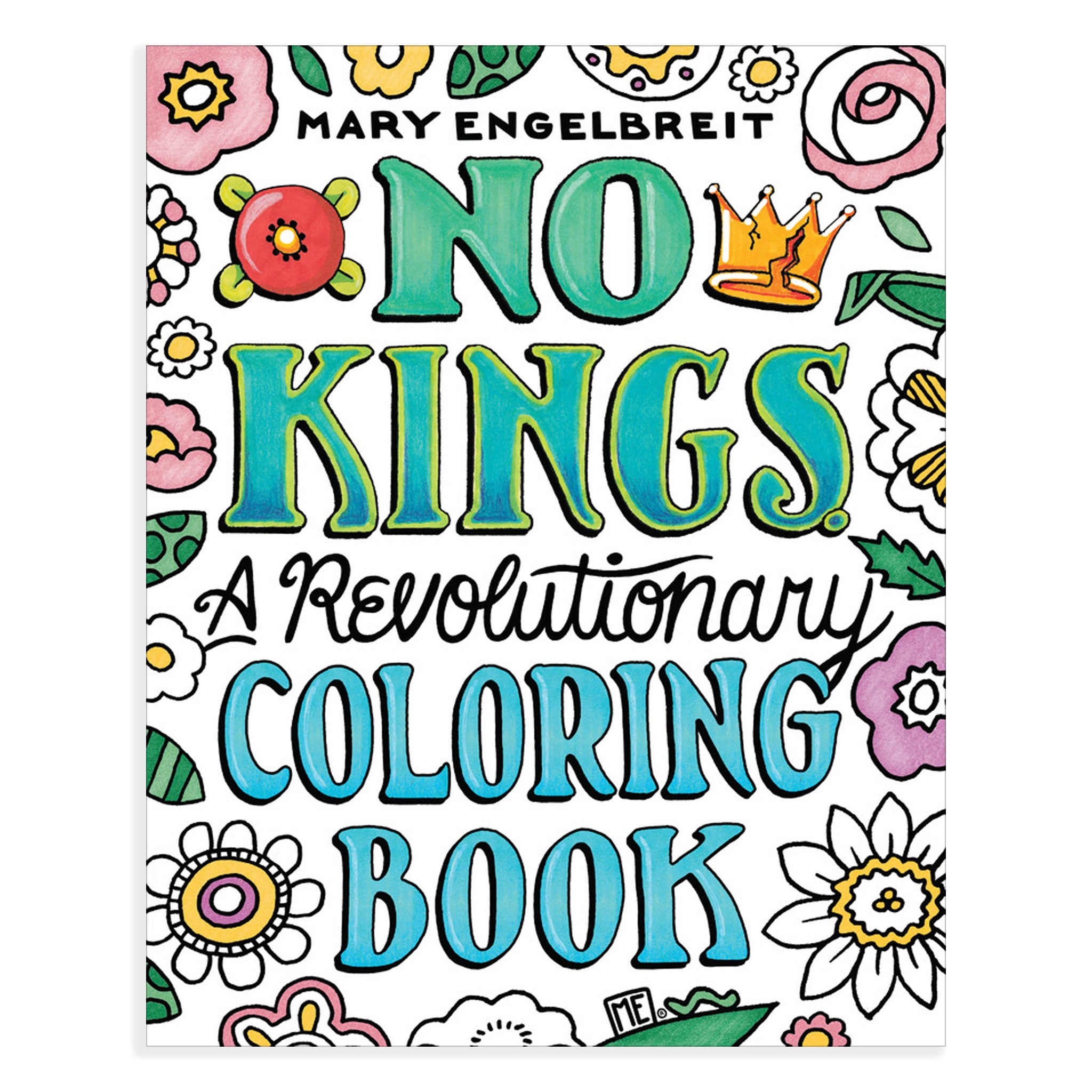 No Kings: A Revolutionary Coloring Book