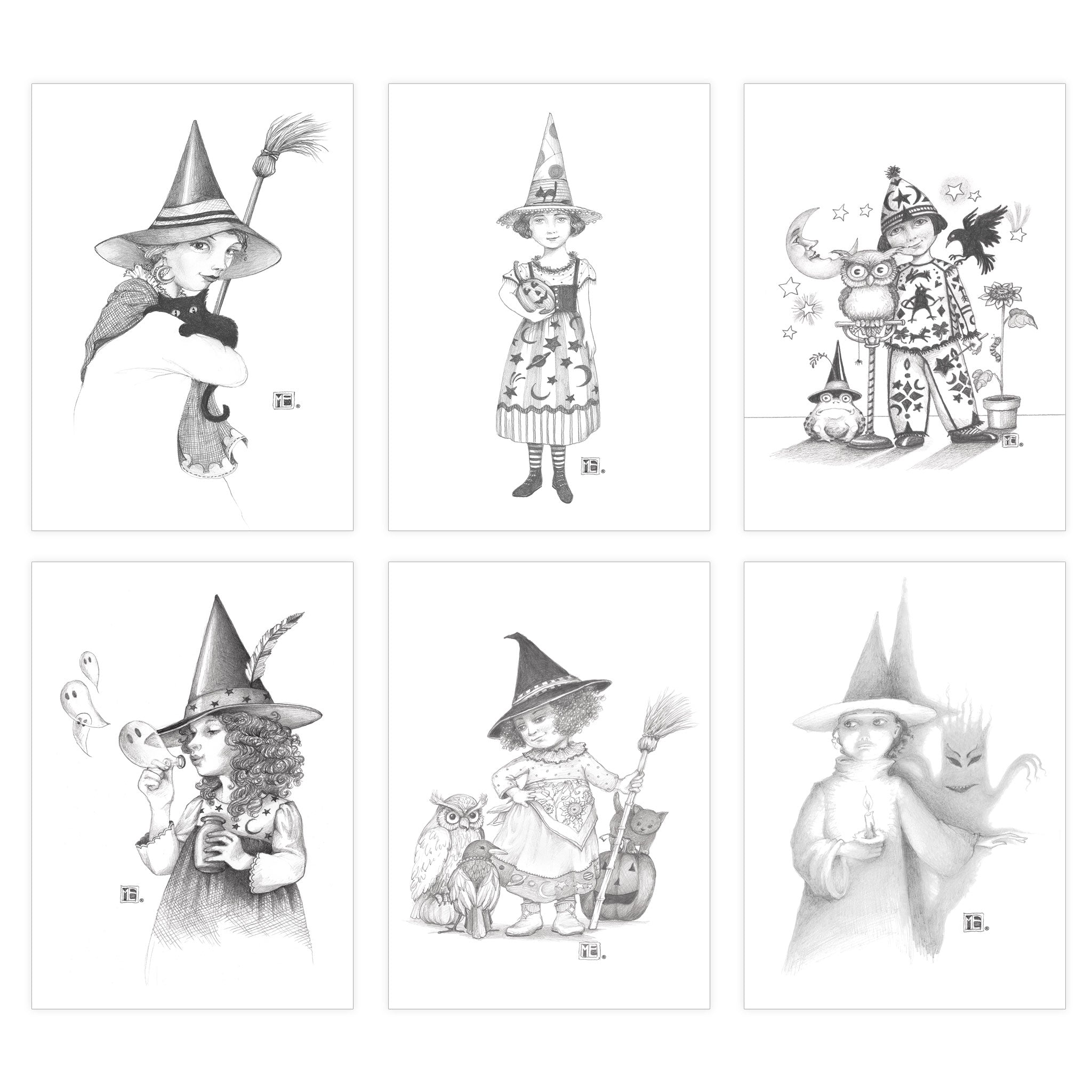 Wickedly Charming Postcards
