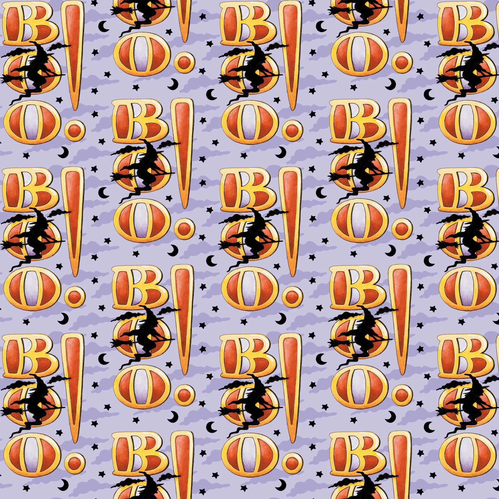 Boo! Fabric
