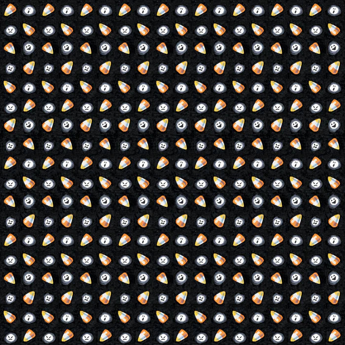 Candy Corn Ghouls Fabric