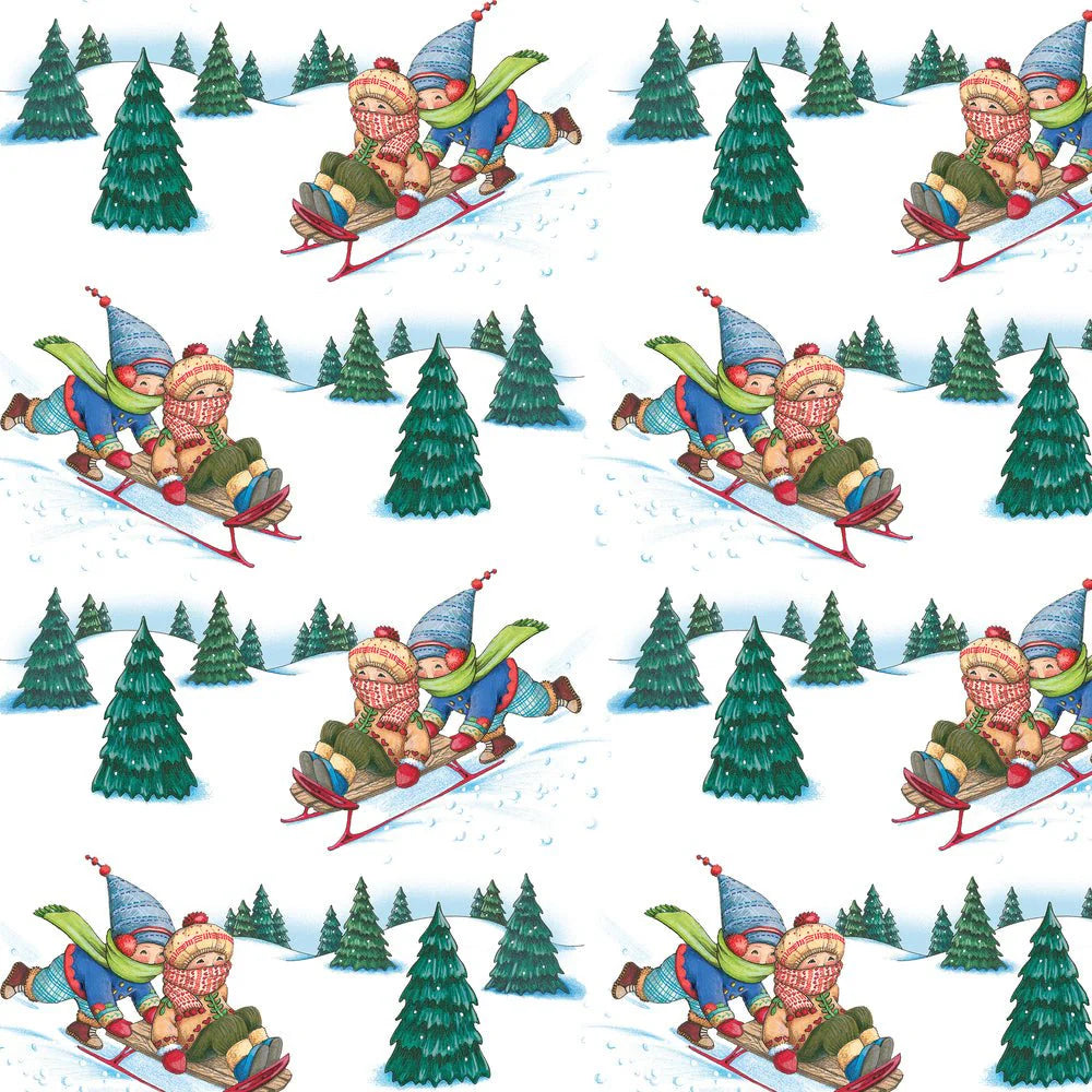 Sleddin' Spot Fabric