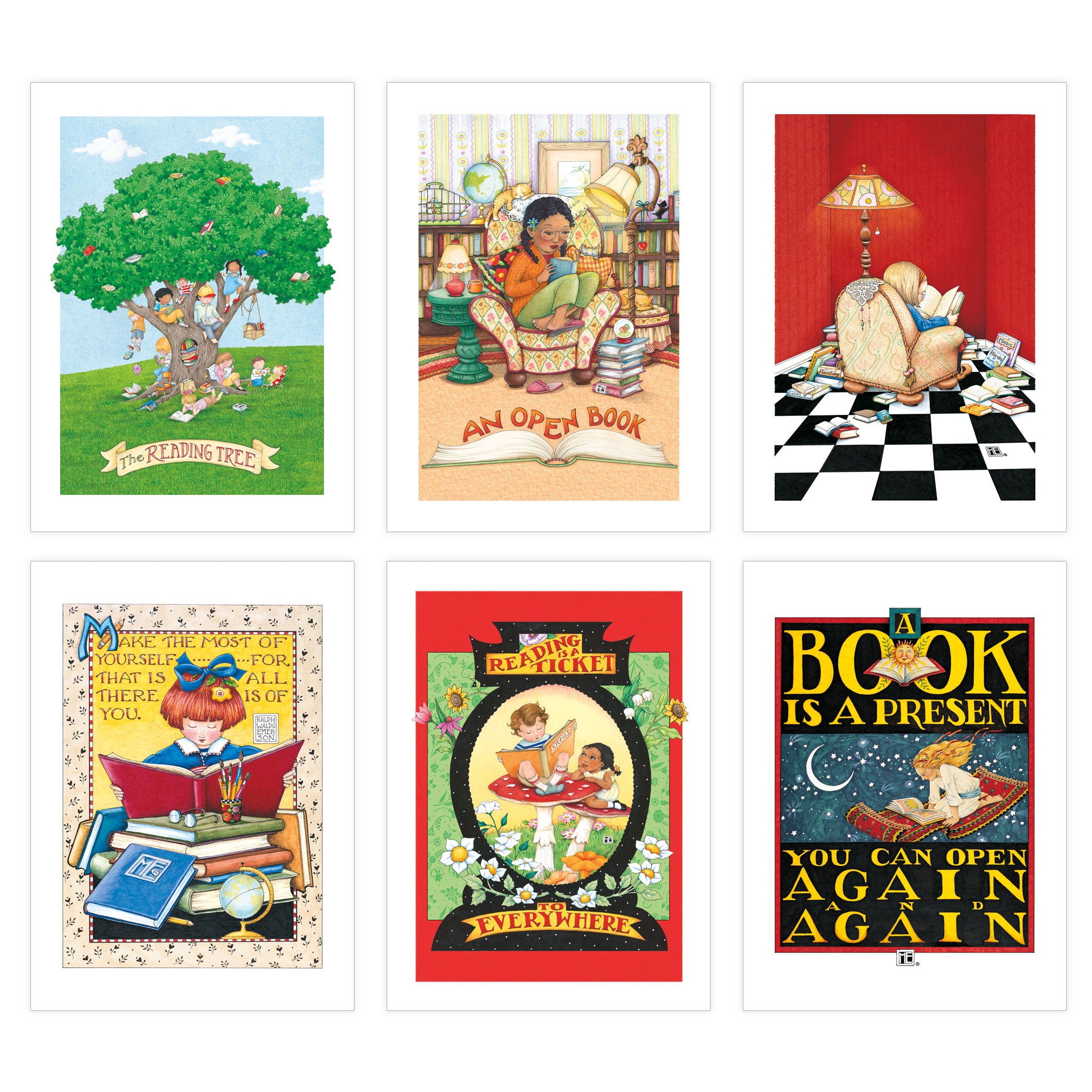 Reading is Magic Postcards