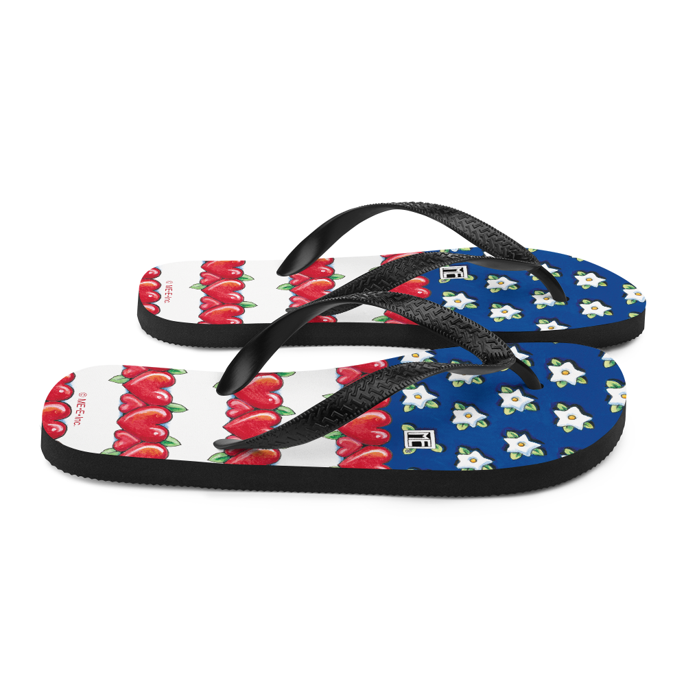 Patriotic Flip-Flops