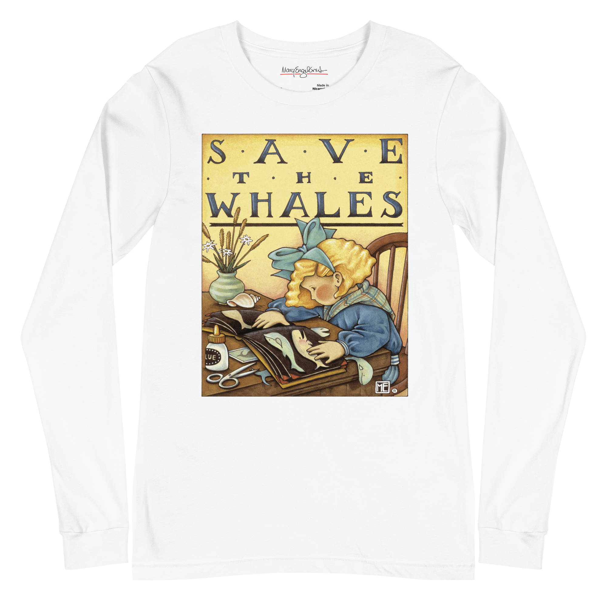Save the Whales Long Sleeve Shirt