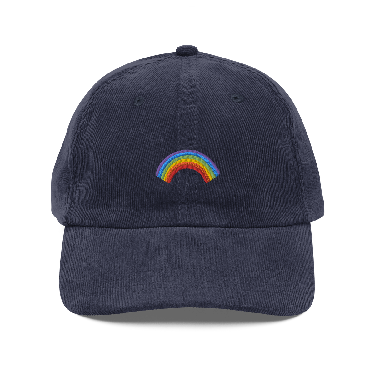 Rainbow Corduroy Hat