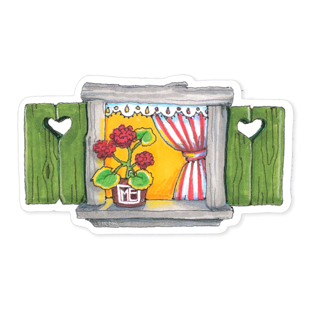 Mouse House Wall Decals