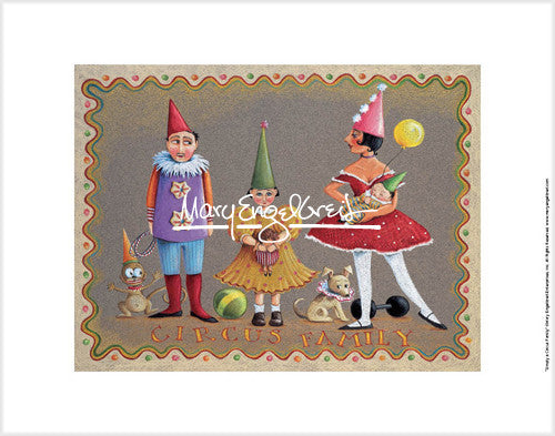 Circus Family Fine Art Print