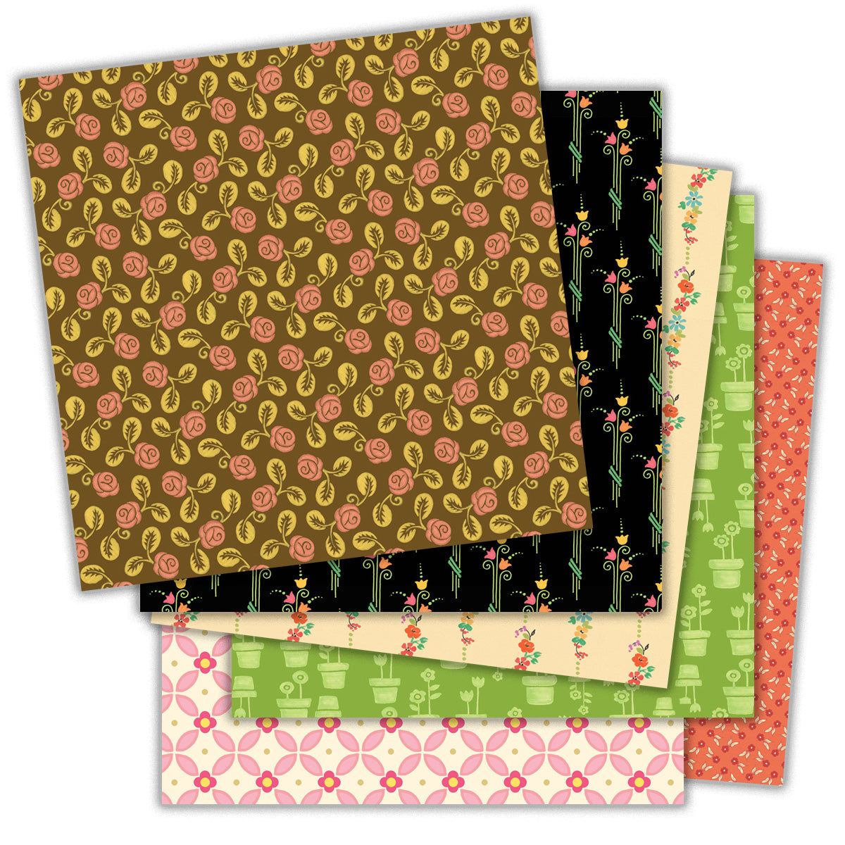 Cottage Charm Craft Paper