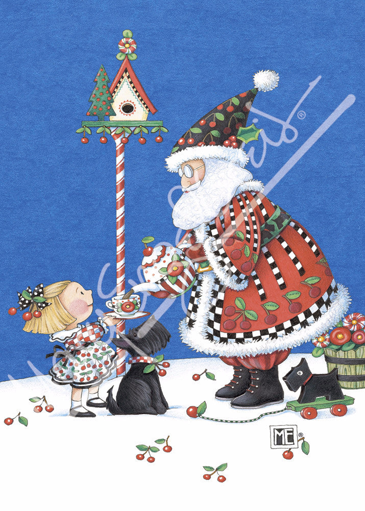 Cuppa Christmas Greeting Card