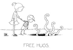 Free Hugs Tablet Sleeve