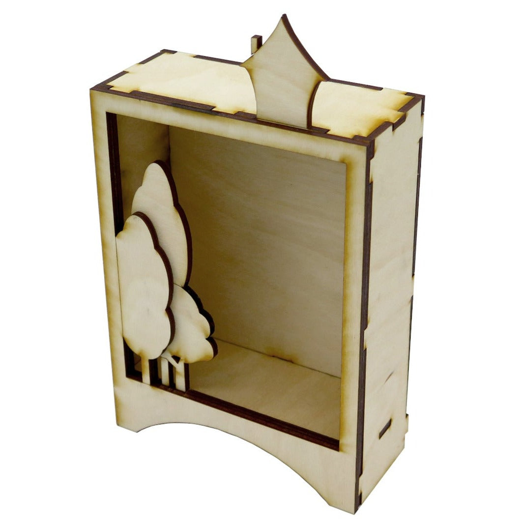 Woodland Shadow Box Building Kit
