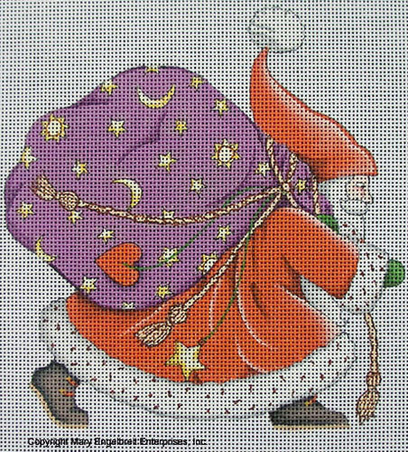 Needlepoint Canvas: Believe Santa