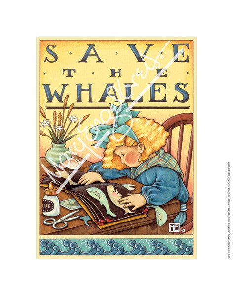 Save the Whales Fine Art Print