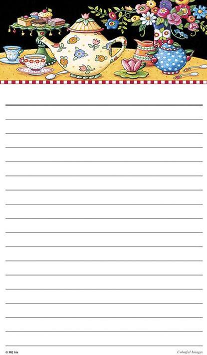 Teatime Notepad