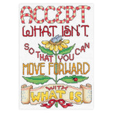Accept Counted Cross Stitch Leaflet