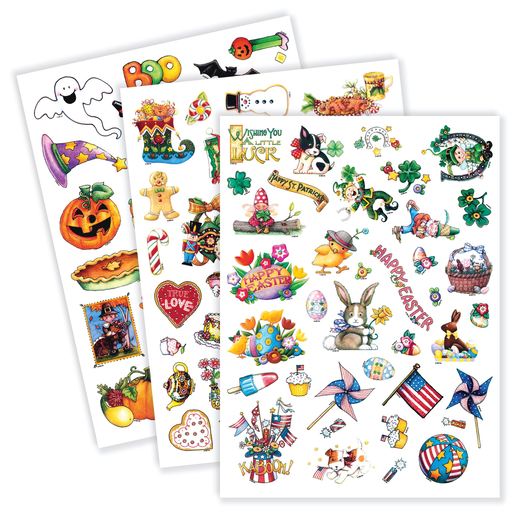All Year Holiday Stickers