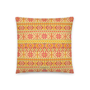 Snowy Cottage Pillow