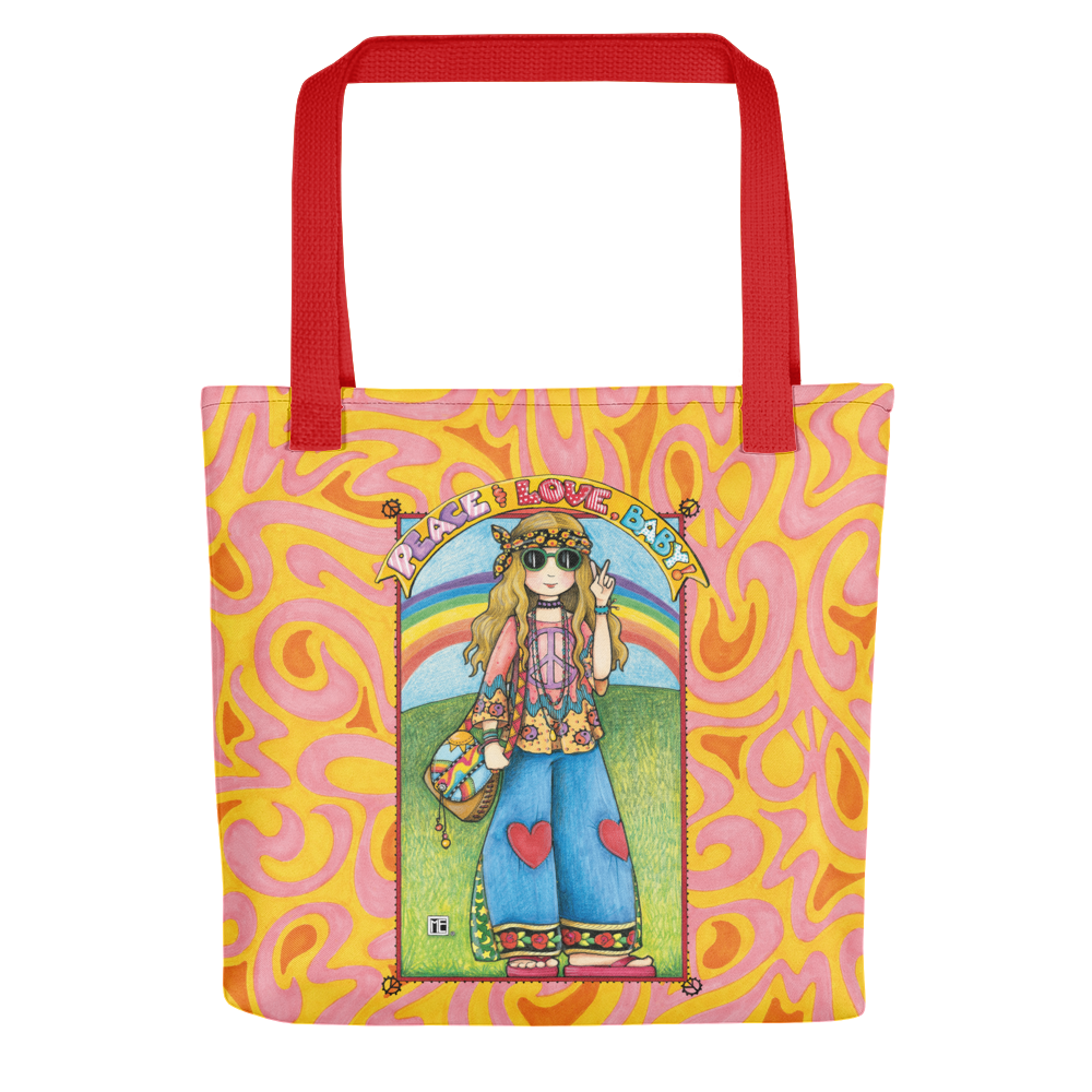 Hippie Chick Tote bag Mary Engelbreit Store