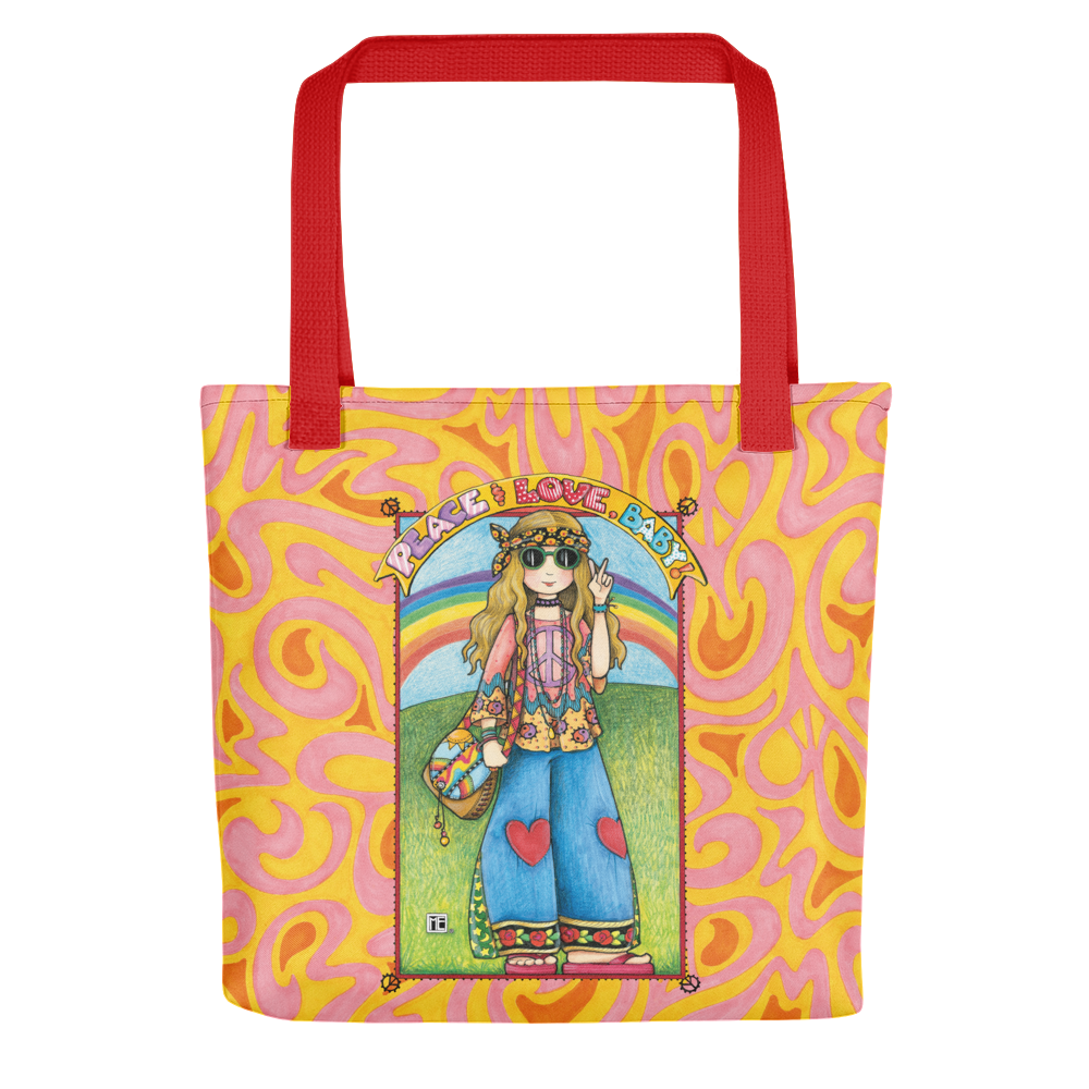 Hippie Chick Tote bag