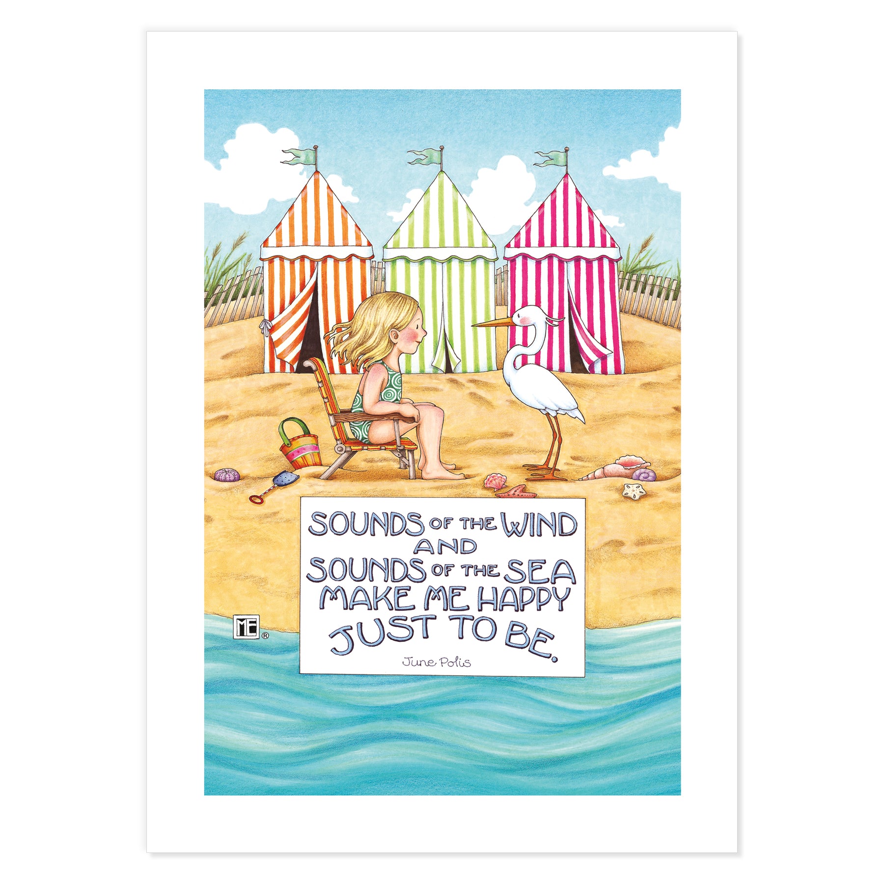 Beach Postcards, series 2