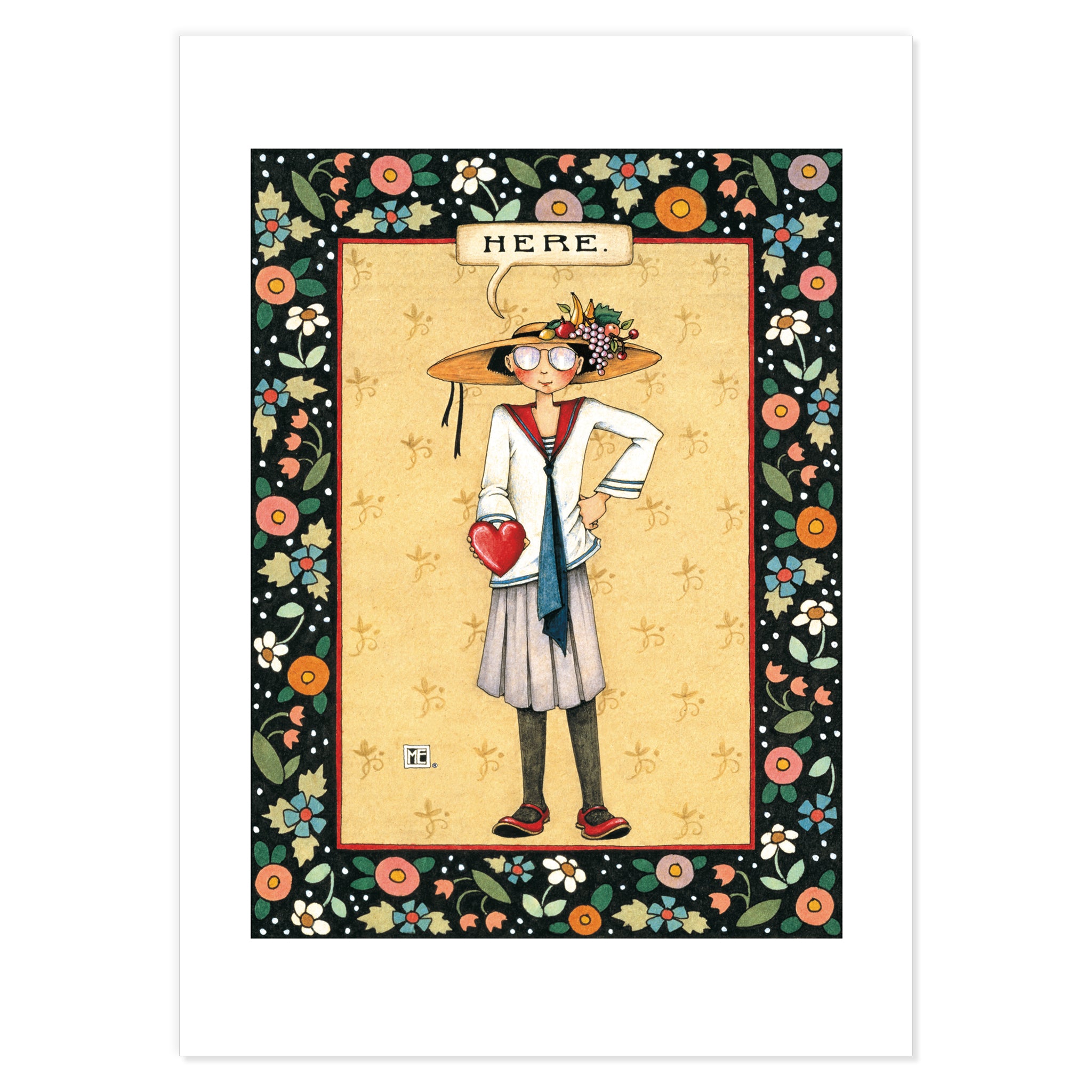 Vintage Print Postcards