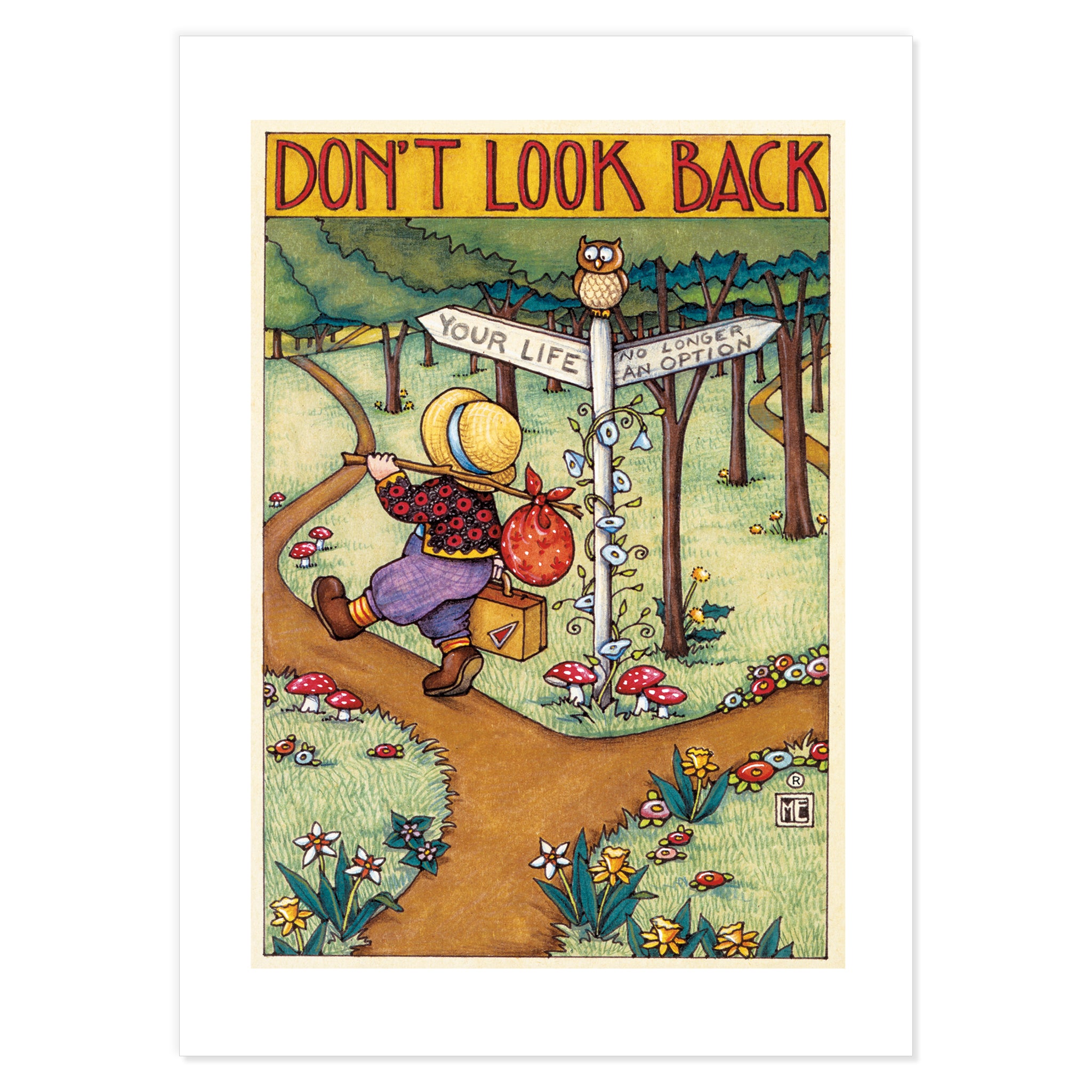 Vintage Print Postcards