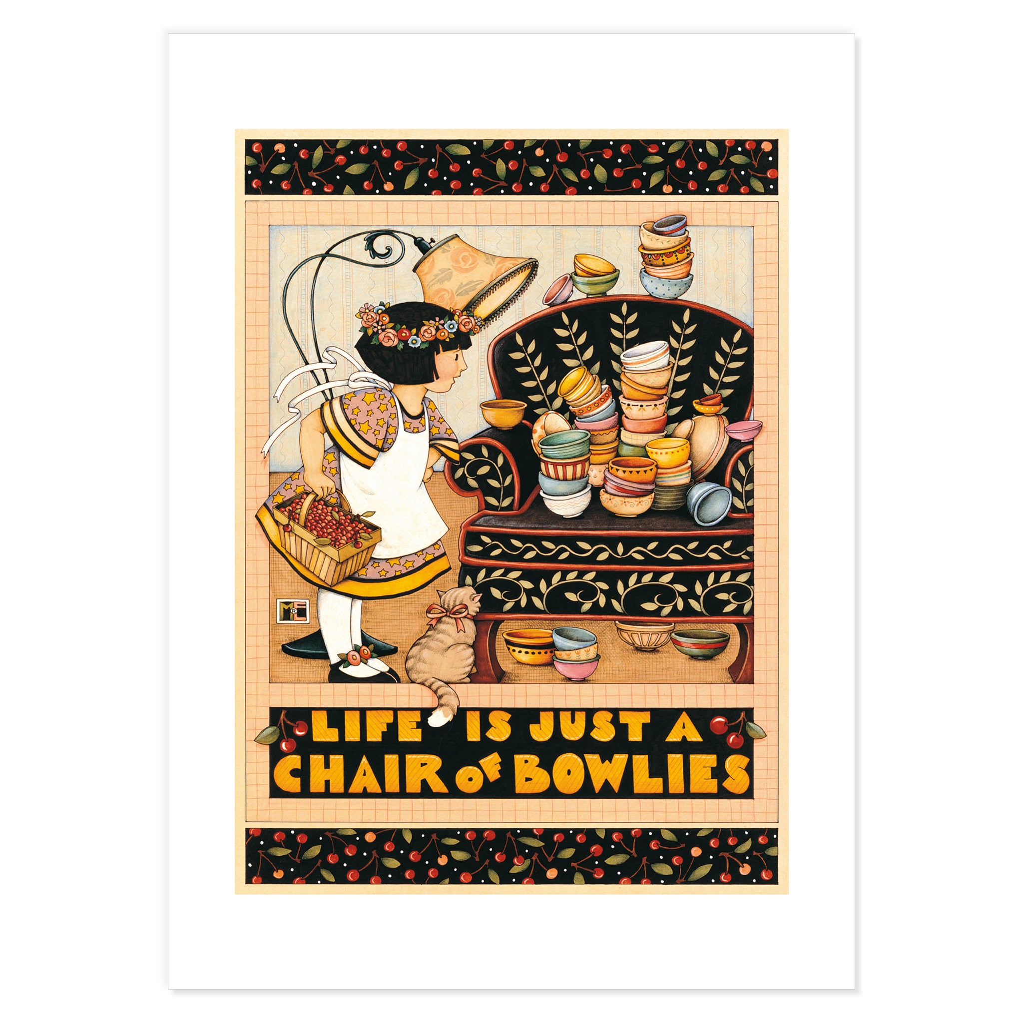 Vintage Print Postcards