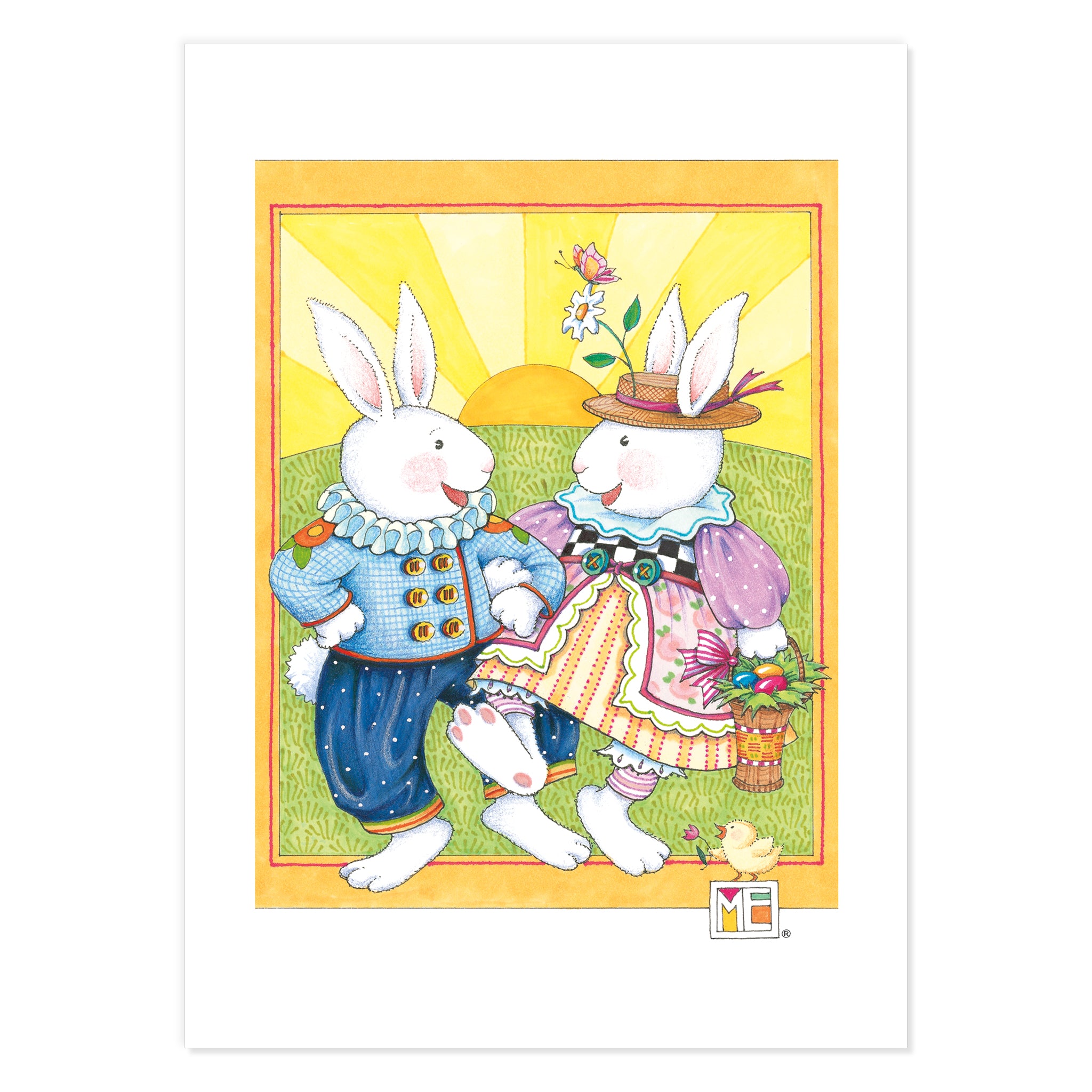 Bunny & Chick Postcards