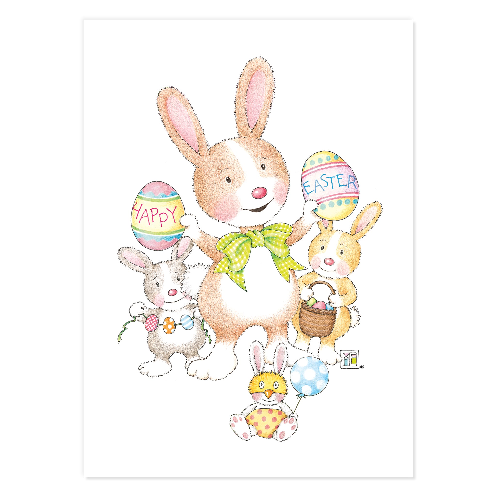 Bunny & Chick Postcards