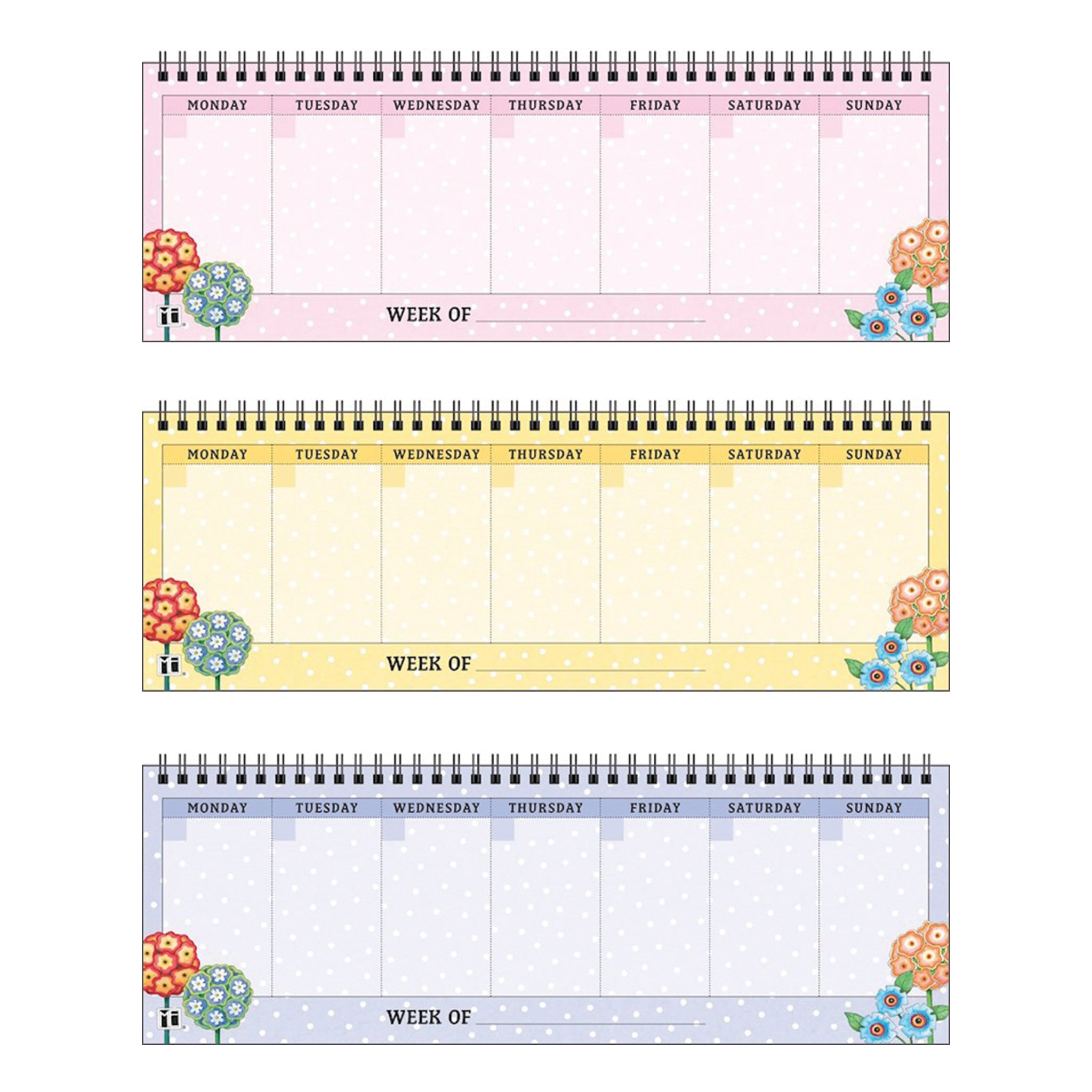 Mary Engelbreit’s Undated Weekly Desk Pad Calendar