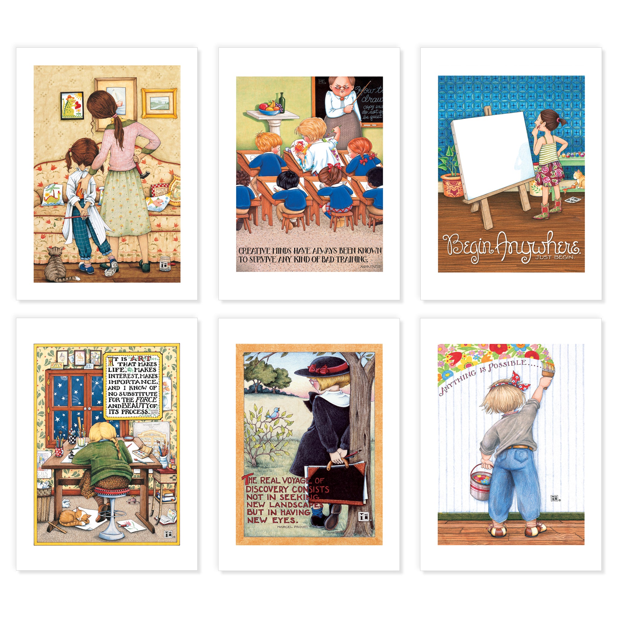 The Artful Life Postcards