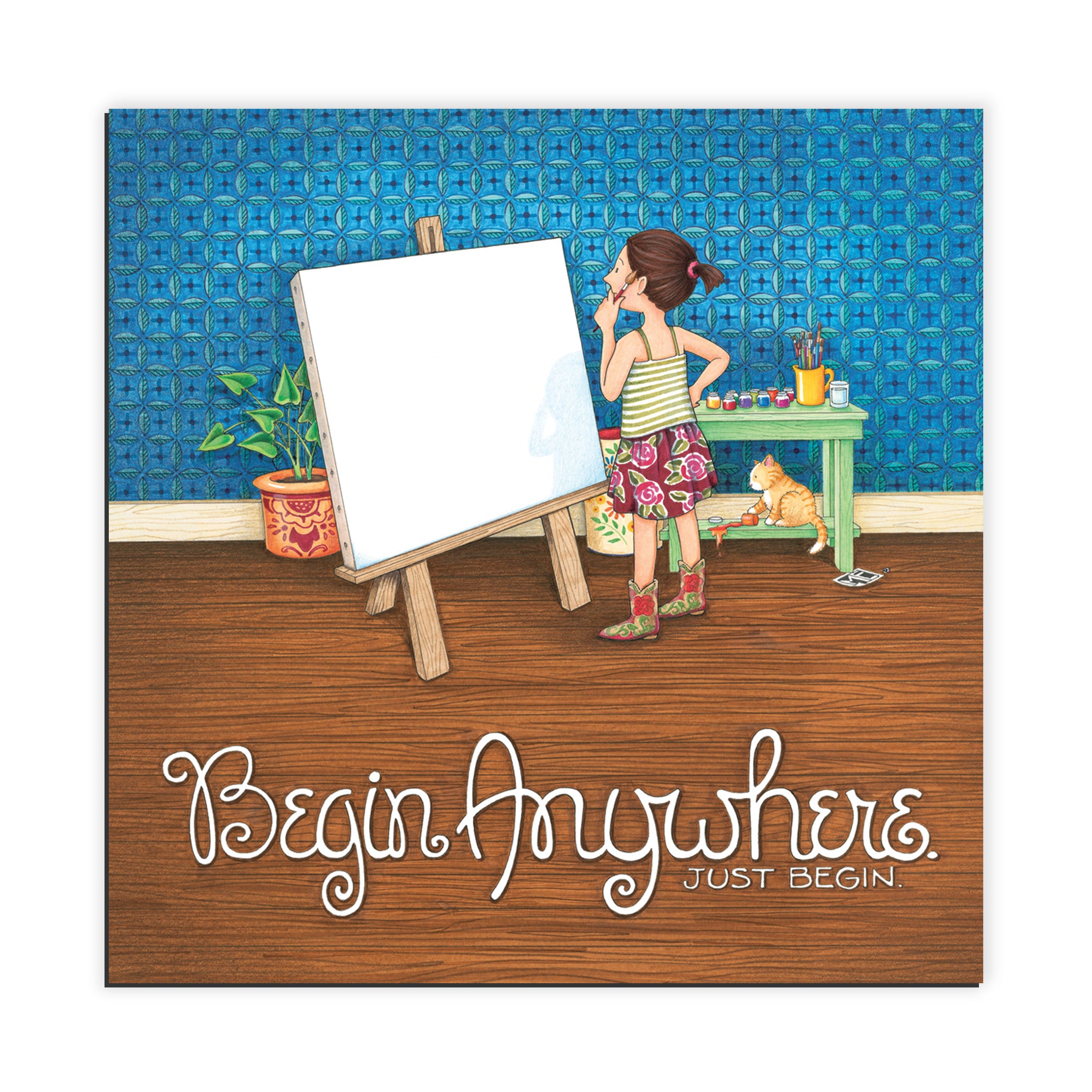 Begin Anywhere Magnet