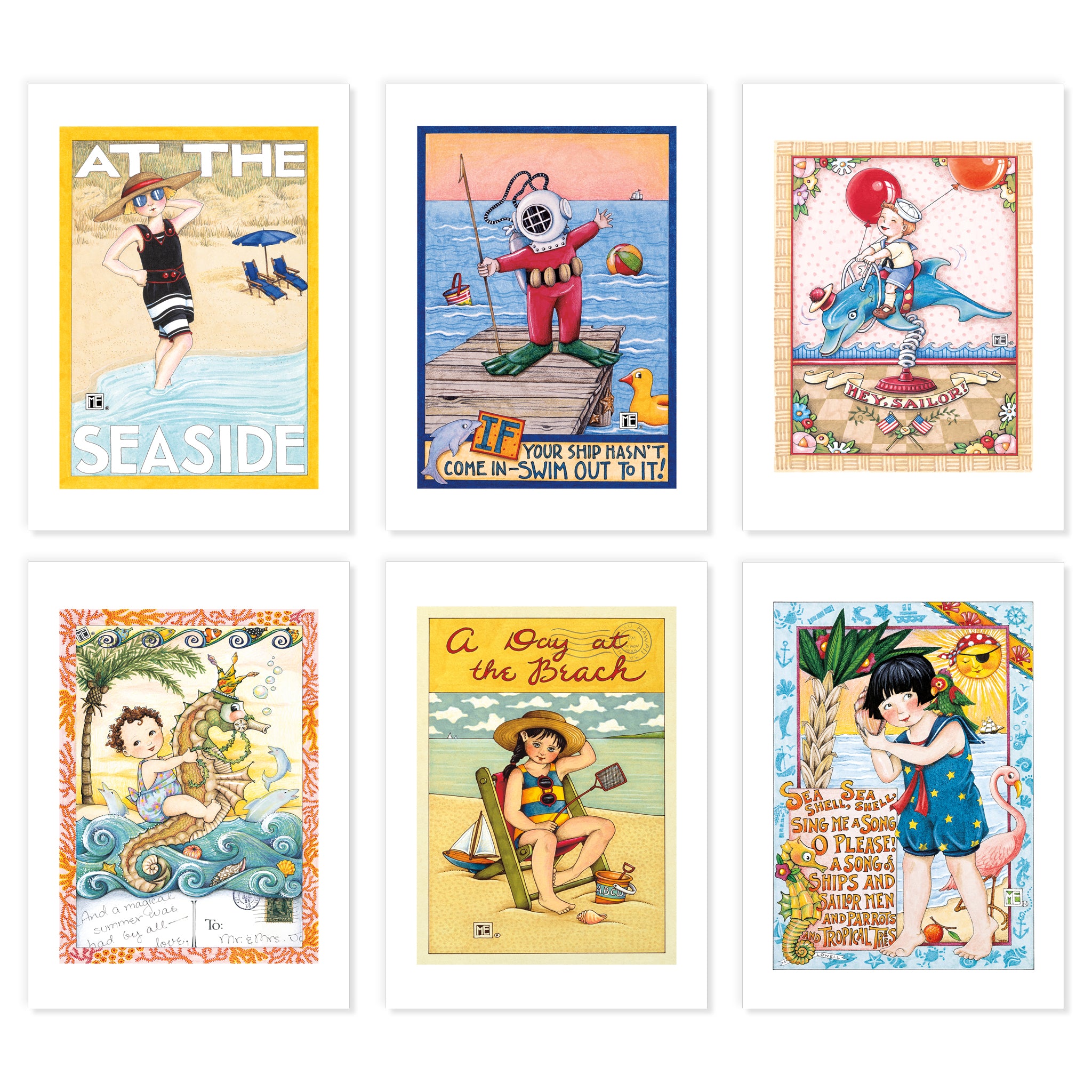 Sun and Sand Postcards