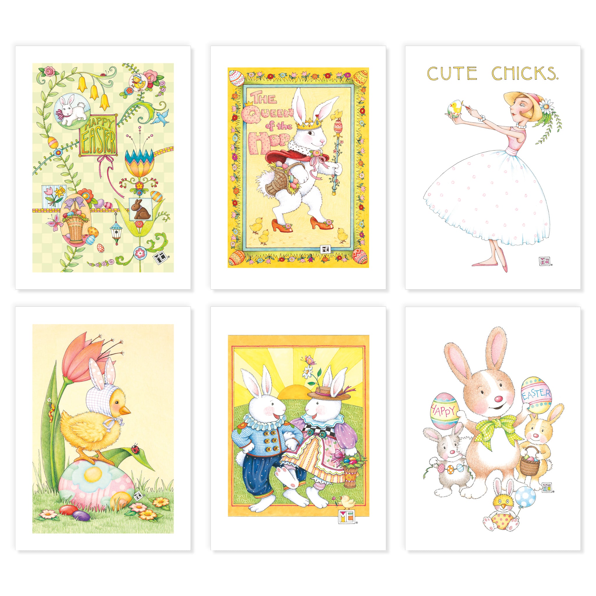 Bunny & Chick Postcards
