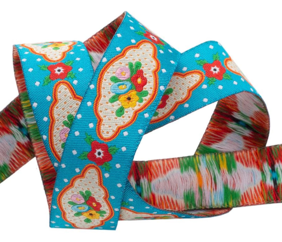 Flower Medallion Ribbon