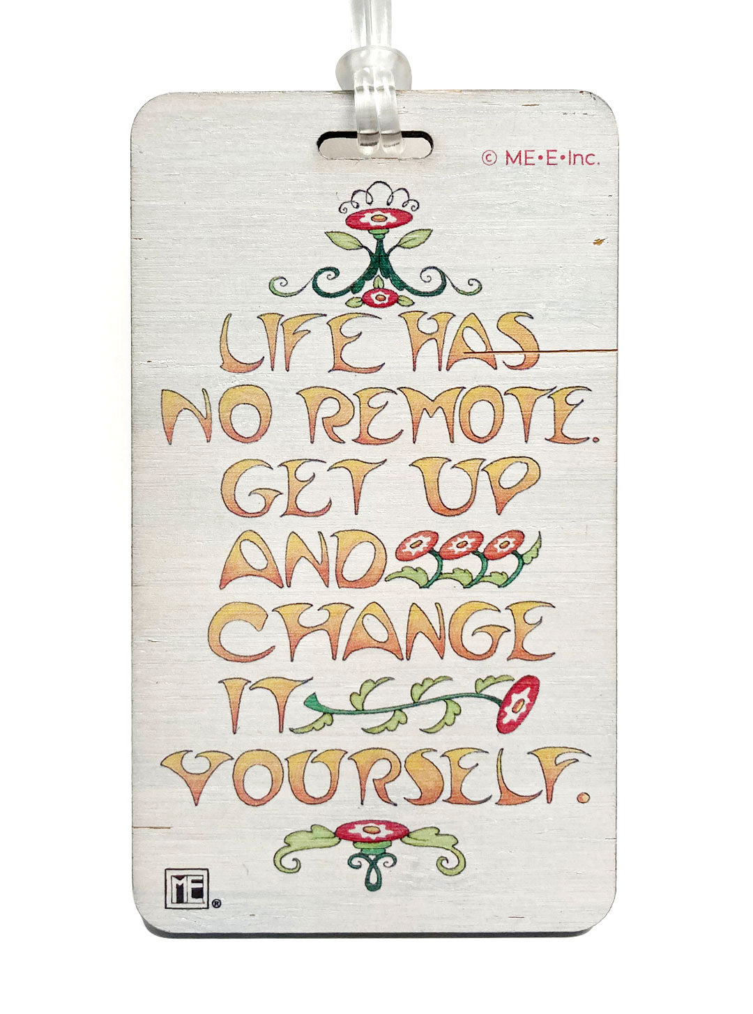Life Has No Remote Luggage Tag