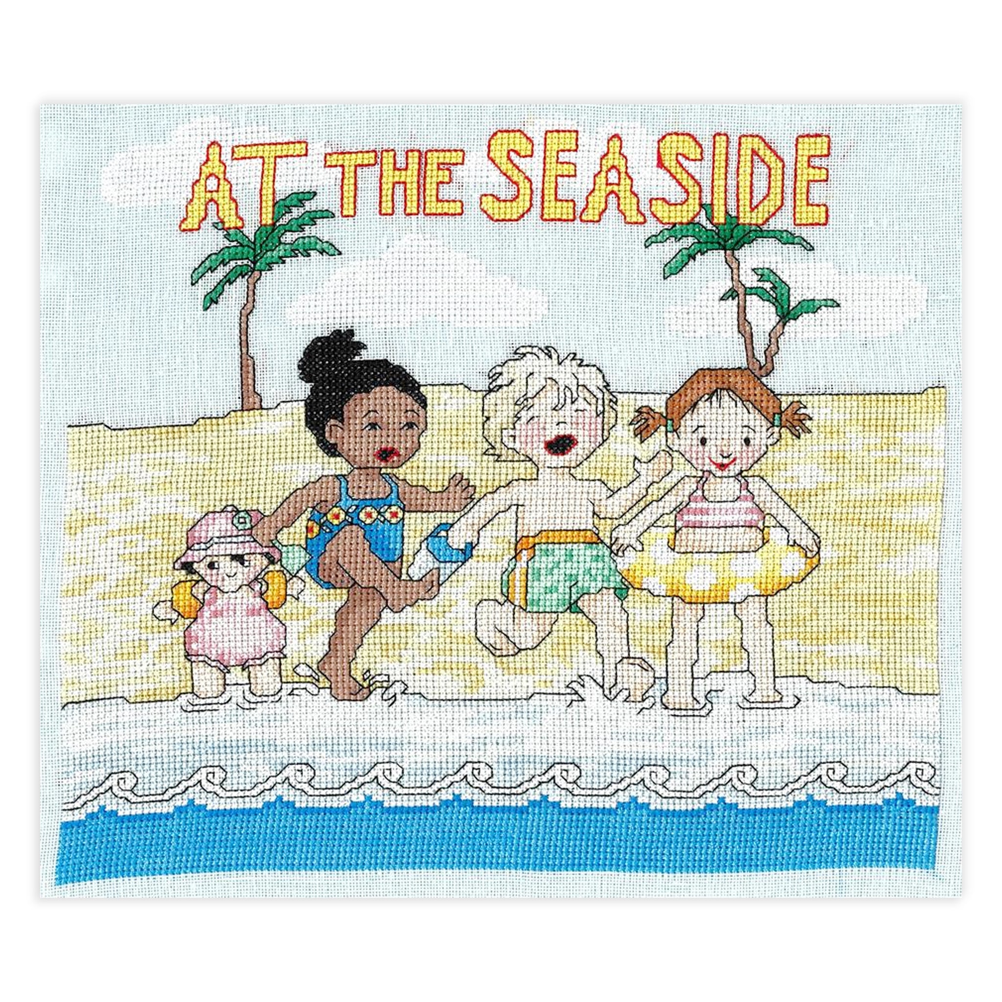 Seaside Splash Counted Cross Stitch Kit