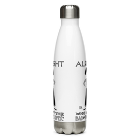 Bag of Idiots Stainless Steel Water Bottle