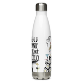 Lost Me At Hello Stainless Steel Water Bottle