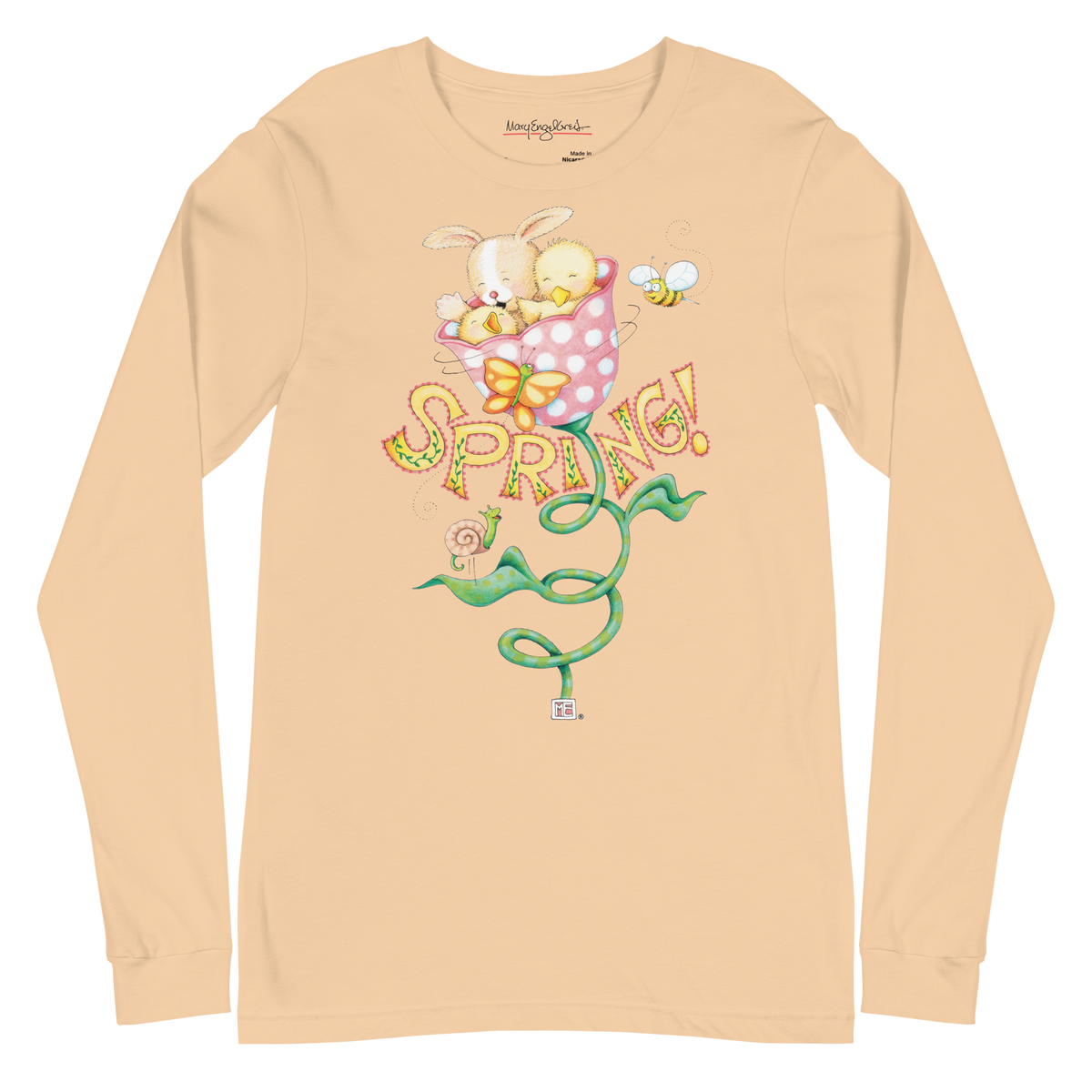 Spring Tulip Long Sleeve Shirt