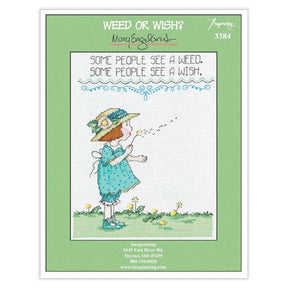 Weed or Wish Counted Cross Stitch Leaflet
