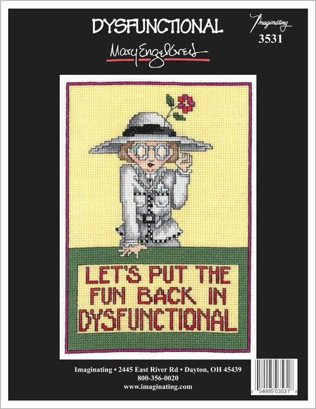 Dysfunctional Counted Cross Stitch Leaflet