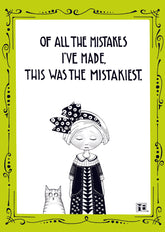 Mistakes Made Card