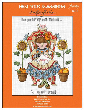 Hem Your Blessings Counted Cross Stitch Kit